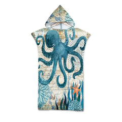 Ocean Hooded Beach Towels