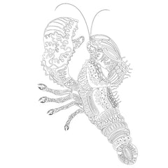 Mystical Ocean Adult Coloring Book