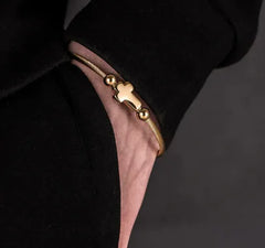 Stainless Steel Cross Bracelet - Adjustable Faith Jewelry