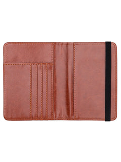 RFID Blocking Passport Holder - Leather Travel Wallet Organizer