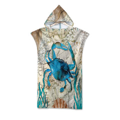 Ocean Hooded Beach Towels