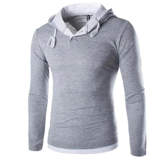 Long Sleeve Hoodie & Casual T-Shirts - Multiple Colors Available