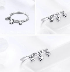 S925 Silver Pet Love Ring for Animal Lovers