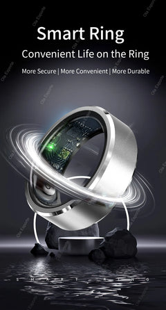 Smart Fitness Ring - Heart Rate & Health Tracking