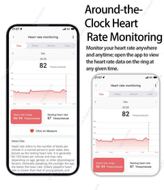 Smart Fitness Ring - Heart Rate & Health Tracking