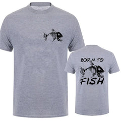 Born To Fish Casual Tee - Lightweight Fishing Shirt