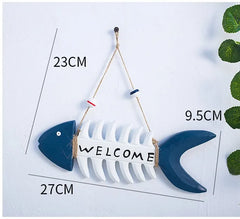 36 Styles Mediterranean Wooden Boat Anchor Lighthouse Collection Wall Hook | Nautical Decor