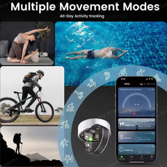 2025 New Smart Ring Health Monitor - Heart Rate & Blood Oxygen Tracker | Waterproof