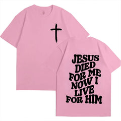 Jesus Died For Me Christian T-Shirt | Women's Faith Apparel