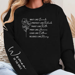 Women of the Bible Sweatshirt - Faith Inspired Fleece