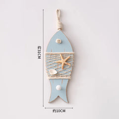 36 Styles Mediterranean Wooden Boat Anchor Lighthouse Collection Wall Hook | Nautical Decor
