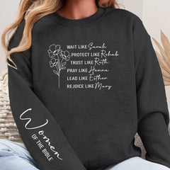 Women of the Bible Sweatshirt - Faith Inspired Fleece