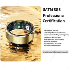 Smart Fitness Ring - Heart Rate & Health Tracking