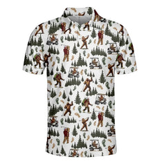 3D Hawaii Gorilla Golf Polo Shirt Collection - Funny Trendy Summer Sports Shirt