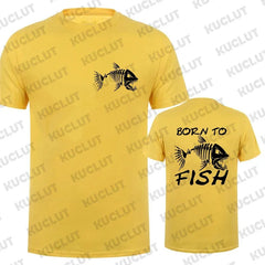 Born To Fish Casual Tee - Lightweight Fishing Shirt