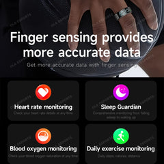 Smart Fitness Ring - Heart Rate & Sleep Monitor