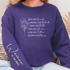 Women of the Bible Sweatshirt - Faith Inspired Fleece