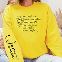 Women of the Bible Sweatshirt - Faith Inspired Fleece