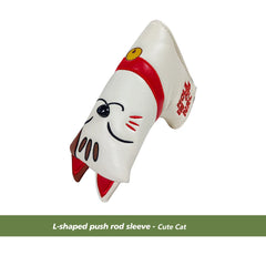Golf Blade Putter Cover Golf Head Cover Multiple Style