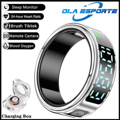 Smart Fitness Ring - Heart Rate & Sleep Monitor