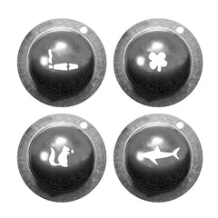 Golf Ball Marker Tool - Stainless Steel Template