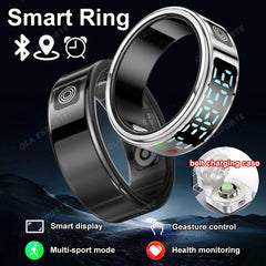 Smart Fitness Ring - Heart Rate & Sleep Monitor