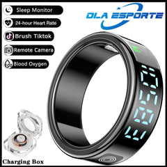Smart Fitness Ring - Heart Rate & Sleep Monitor