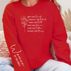 Women of the Bible Sweatshirt - Faith Inspired Fleece