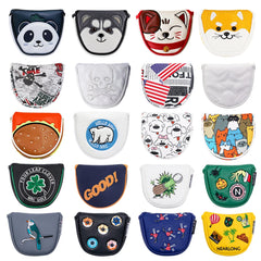Golf Mallet Putter Cover - Character Designs | Magnetic Closure