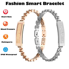 Smart Bracelet - Waterproof Heart Rate & Sleep Monitor