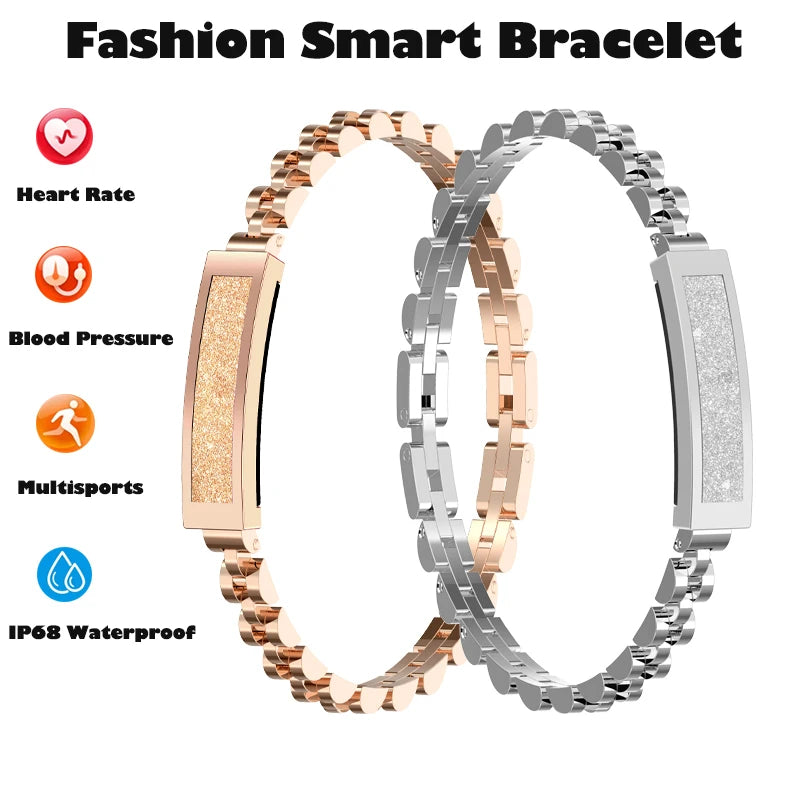 Smart Bracelet - Waterproof Heart Rate & Sleep Monitor