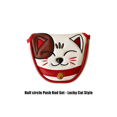 Golf Mallet Putter Cover - Character Designs | Magnetic Closure