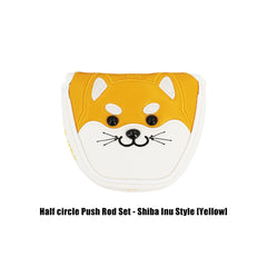 Golf Mallet Putter Cover - Character Designs | Magnetic Closure