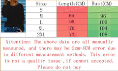 Women's Love Print Cotton T-Shirt - Long Sleeve Casual Top