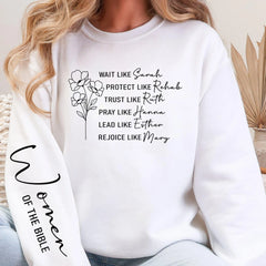 Women of the Bible Sweatshirt - Faith Inspired Fleece