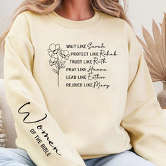 Women of the Bible Sweatshirt - Faith Inspired Fleece