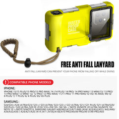 IP68 Waterproof Phone Case 15m/50ft - Diving Photography Case