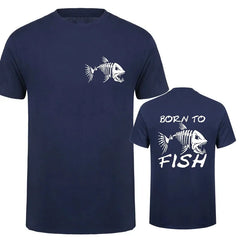Born To Fish Casual Tee - Lightweight Fishing Shirt