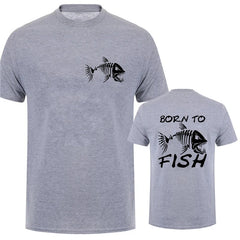 Born To Fish Casual Tee - Lightweight Fishing Shirt