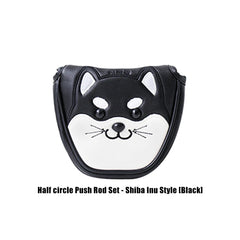 Golf Mallet Putter Cover - Character Designs | Magnetic Closure