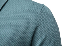 Men's Premium Golf Polo Shirt - Solid Breathable Performance Fabric