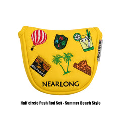 Golf Mallet Putter Cover - Character Designs | Magnetic Closure