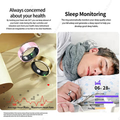 Smart Fitness Ring - Heart Rate & Health Tracking