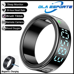 Smart Fitness Ring - Heart Rate & Sleep Monitor