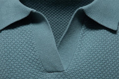 Men's Premium Golf Polo Shirt - Solid Breathable Performance Fabric