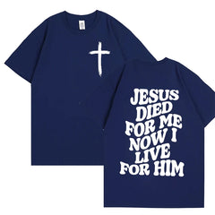Jesus Died For Me Christian T-Shirt | Women's Faith Apparel