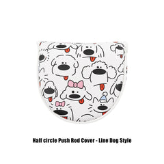 Golf Mallet Putter Cover - Character Designs | Magnetic Closure