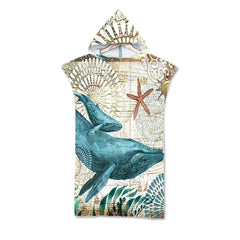 Ocean Hooded Beach Towels