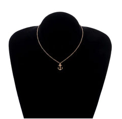 Anchor Cross Alloy Necklace for Women