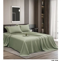 100% Bamboo Fiber Cooling Bed Sheet Set (3 Pieces)